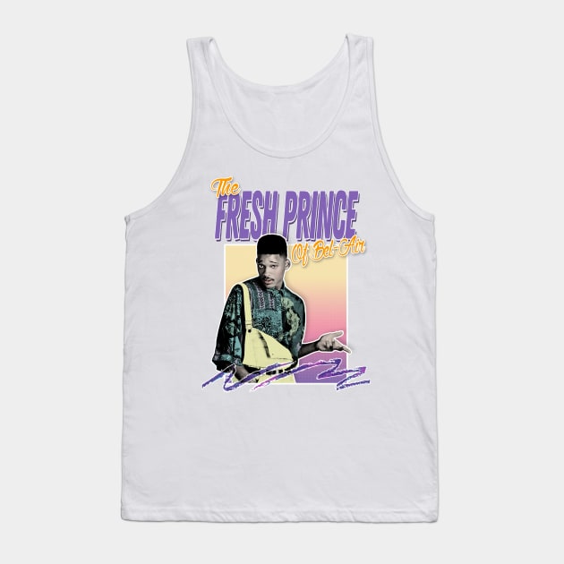 The Fresh Prince of Bel-Air - 90s Style Aesthetic Fanart Tank Top by DankFutura